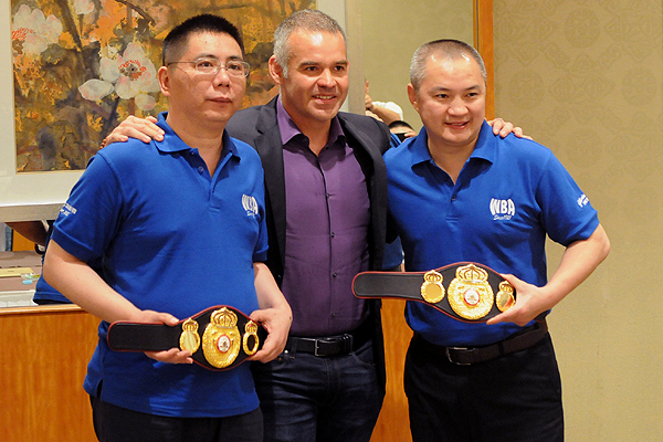 Mr. Li Yi Dong has been appointed president of WBA-China and is as enthusiastic as Sr. Mendoza at this development. (Photo: Notifight)