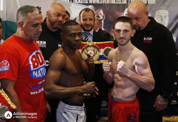 Guillermo Rigondeaux vs James Dickens weigh-in