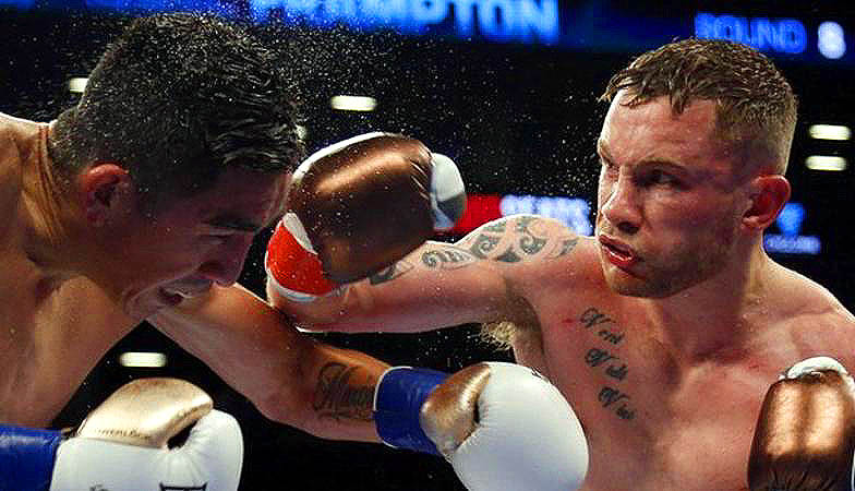Frampton asserted his superiority as the rounds progressed. (Photo: Reuters)