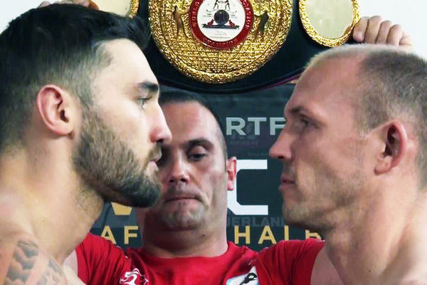 WBA world light-heavyweight champion Juergen Braehmer was fractionally lighter than Nathan Cleverly at the weigh-in for Saturday's clash in Germany.