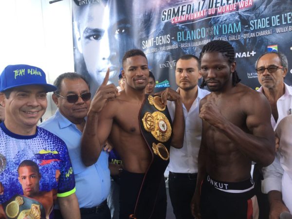 Alfonso Blanco - Hassan N’dam weigh-in