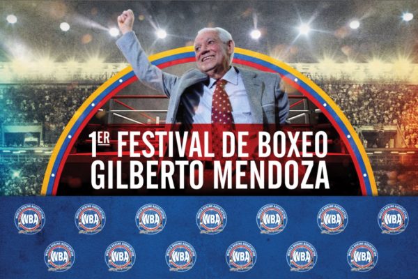Primer festival de boxeo Gilberto Mendoza. 