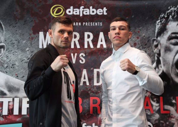 Murray and Rosado ready for the battle.