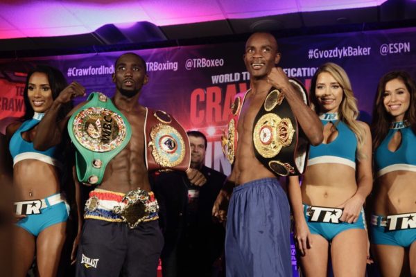 Indongo and Crawford ready and on weight in Nebraska.