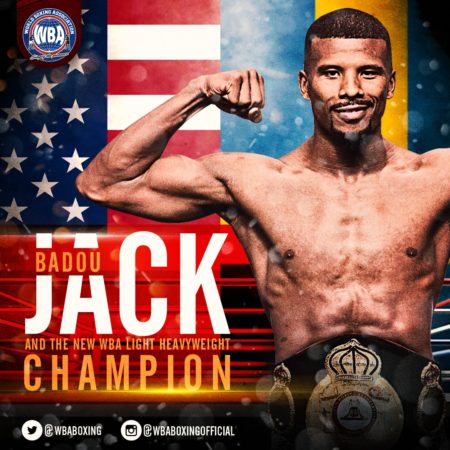 Badou Jack new WBA Champion. 