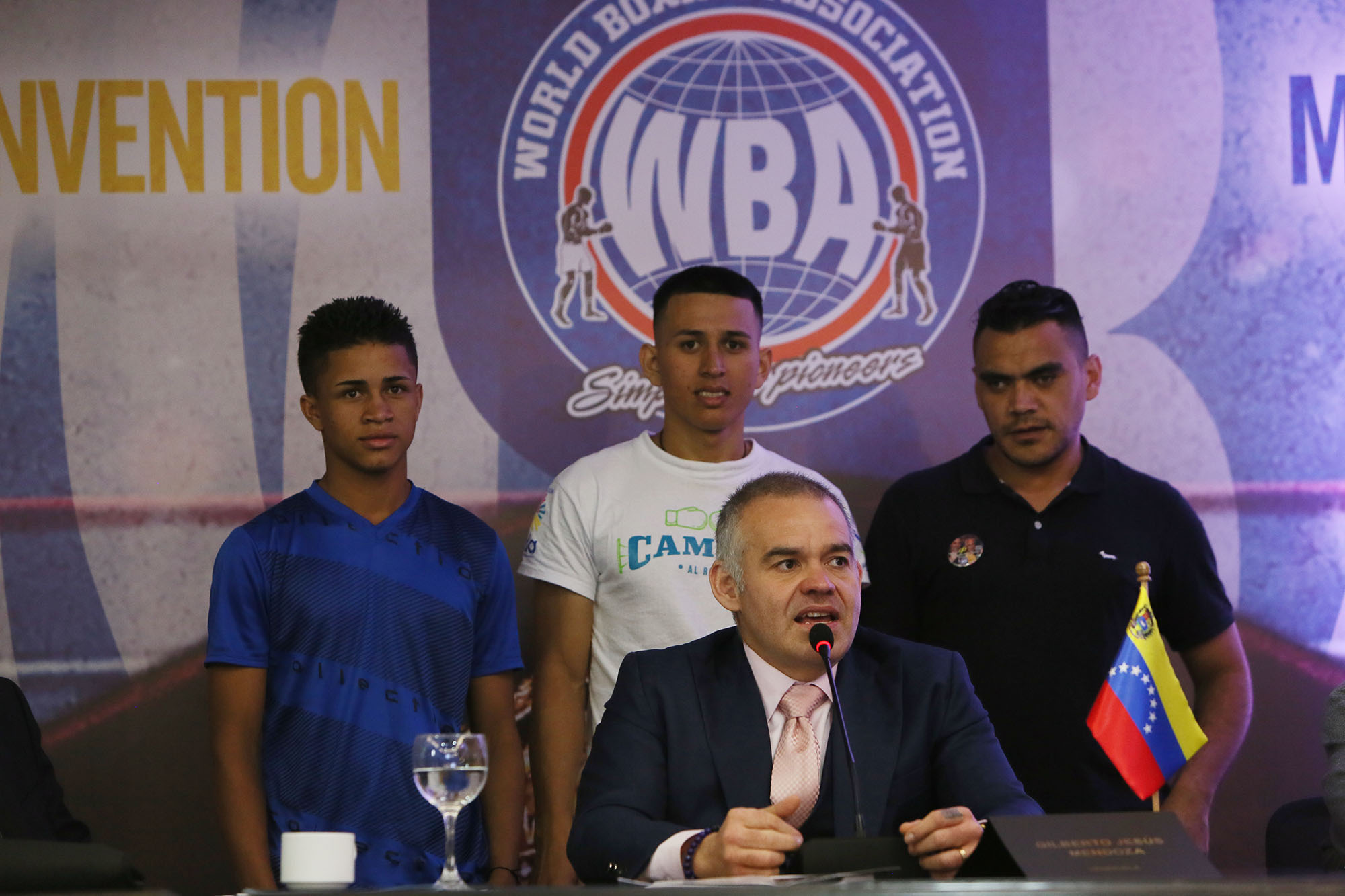 The WBA is committed to develop boxing in Medellin.