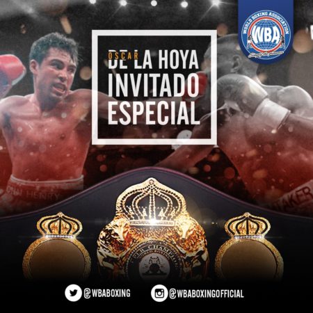 Oscar de la Hoya estará en Medellín para la 96a Convención AMB.