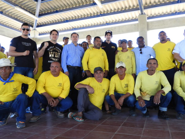 The WBA makes a visit to a prison in El Salvador.