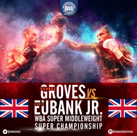 Groves defends his WBA belt against Eubank Jr. on Saturday.