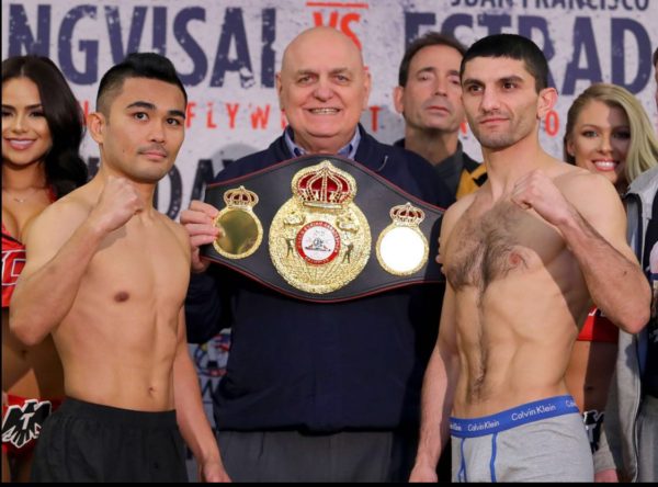 Dalakian and Viloria make weight to fight for the WBA title.