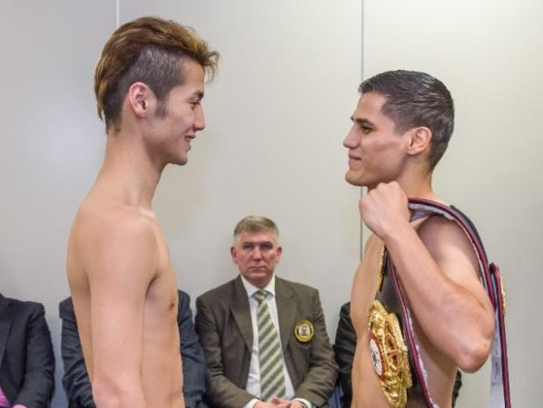 Roman and Matsumoto ready to fight for the WBA Super Bantamweight belt this Wednesday.