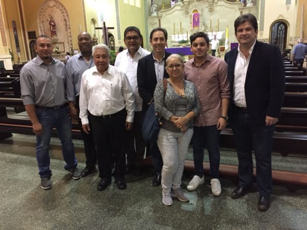 A mass was held in honor of Gilberto Mendoza in Panama.