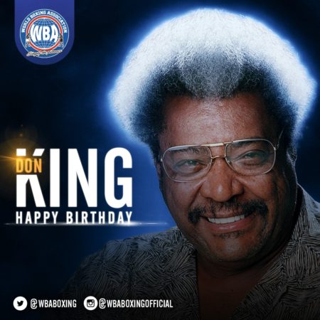 Happy Birthday to Don King.