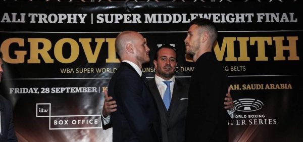 Groves and Smith ready for battle in Saudi Arabia. Photo: World Boxing Super Series.