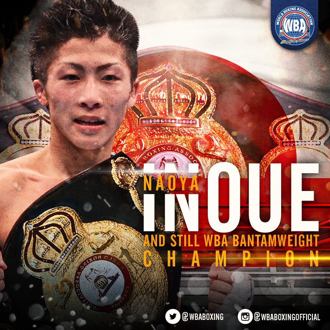 Naoya Inoue WBA World Bantamweight Champion