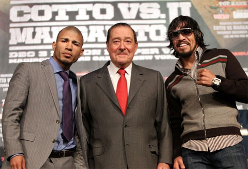 Cotto defeats Margarito when ring doctor halts fight