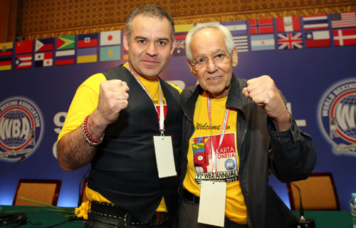Re-elected Gilberto Mendoza to direct the WBA until 2016
