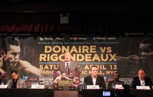 Photos / Rigondeaux – Donaire Press Conference at B.B.King Live in New York‏