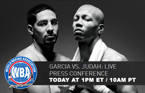LIVE: Garcia vs Judah Press Conference