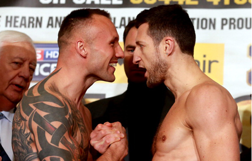 FLASH: Kessler and Froch make weight in London / WBA / IBF Super Middleweight Unification