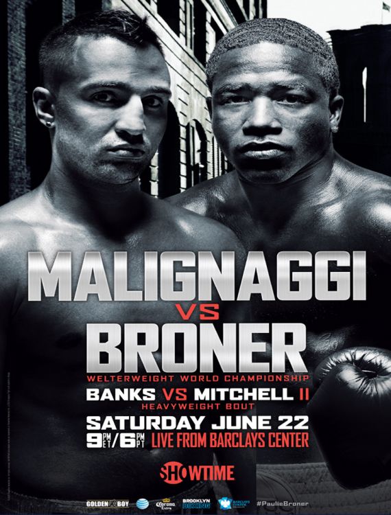 LIVE: Weigh-in Malignaggi vs Broner | 12:30PM ET / 9:30AM PT