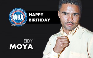 Feliz cumpleaños al ex campeón Eidy Moya