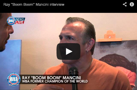 Video: Ray "Boom Boom" Mancini entrevista