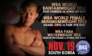 WBA Bantam Weight Title Match at Jeju, Korea – Koki Kameda vs Jong-Oh Son