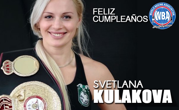 Feliz Cumpleaños a Svetlana Kulakova