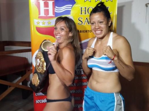 Mónica Acosta will defend her WBA belt in Argentina