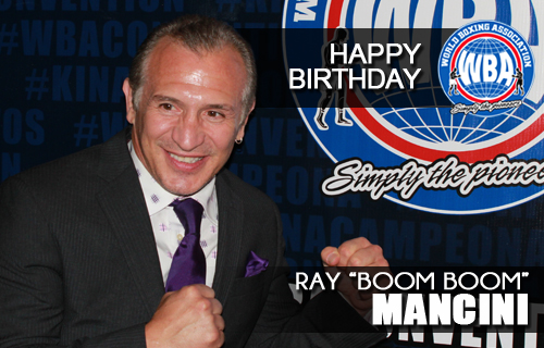 Congrats Boom Boom Mancini