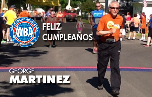 Feliz cumpleaños George Martínez
