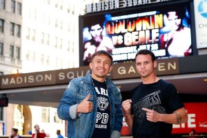 New York State Athletic Commission announced Golovkin vs Geale officials