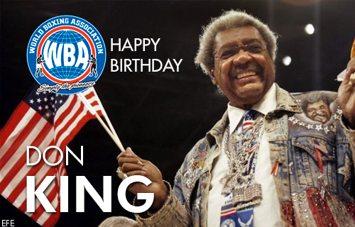 Don King celebrates a new year of life