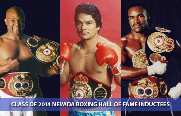 Duran, Foreman and Holyfield will be inducted into Nevada Hall of Fame