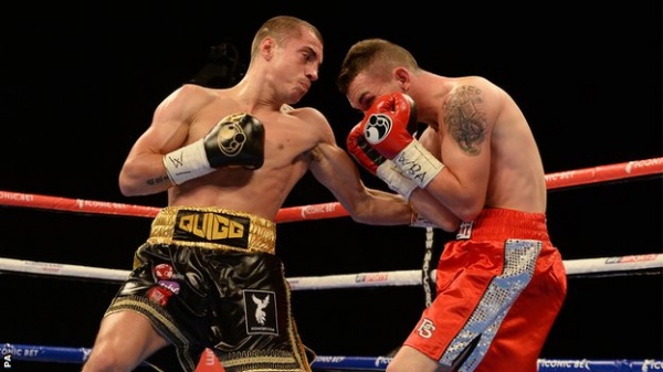 Scott Quigg had no problem knocking out Jamoye in Manchester