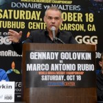 Golovkin - Rubio Press conference