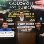 Golovkin- Rubio Press conference