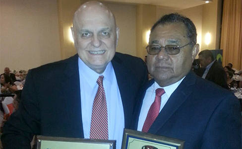 Renzo Bagnariol fue homenajeado junto a los Mejores de 2014 en Nicaragua