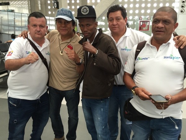 Colombiano Batey Padilla ya está en Tapachula