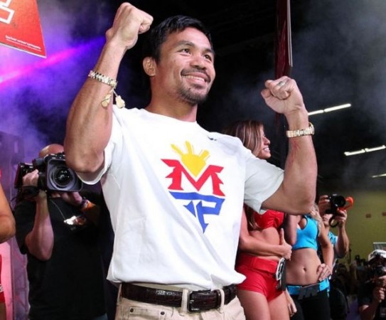 Pacquiao: "I'm not nervous. I like it when I'm not the favorite”