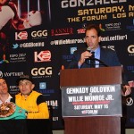 Golovkin vs Monroe press conference