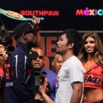 Mayweather - Pacquiao weigh-in