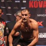 Kovalev - Mohammedi weigh-in