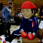 MGM Grand arrivals of Floyd Mayweather, Andre Berto