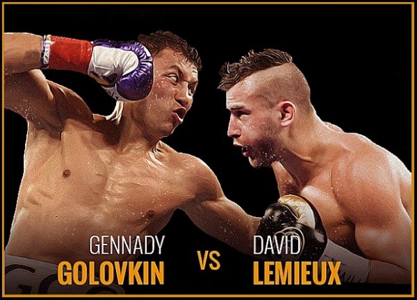 Nombrados oficiales para Golovkin vs. Lemieux