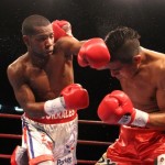 Jezreel Corrales vs Juan Rodriguez. Photos Sumio Yamada