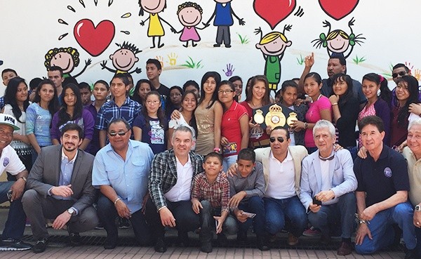 La AMB visitó Aldeas Infantiles en El Salvador
