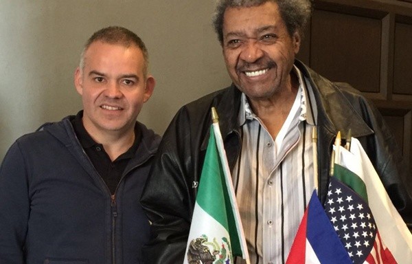 Gilberto Jesús Mendoza se reunió con Don King