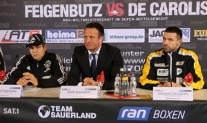 Feigenbutz vs. De Carolis final press conference